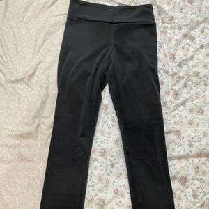 No Boundaries Black Velour Leggings